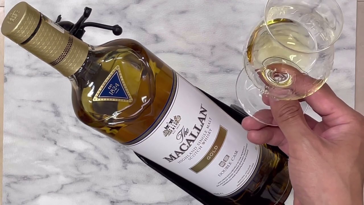 ザ・マッカラン ゴールド ダブルカスク スペイサイド レビュー動画/味
