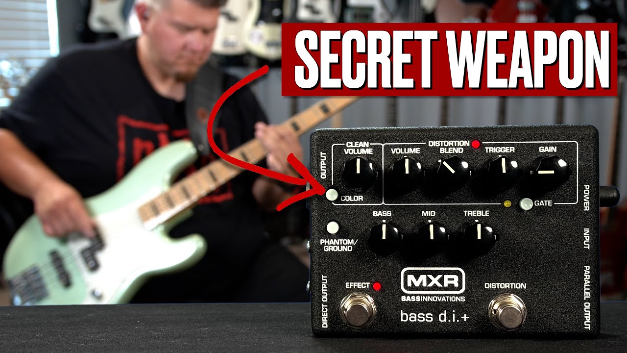 MXR M80 Bass DI+ - YouTube