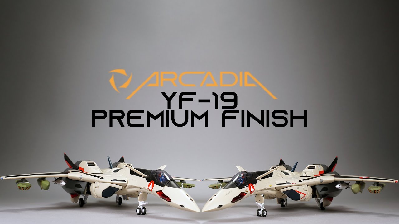Arcadia Regular Release YF-19 vs Premium Finish - YouTube