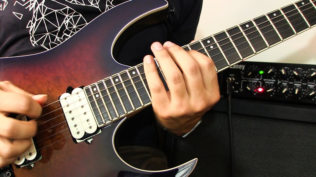 Ibanez RGIX6DLB SNB - Guitar Solo - YouTube