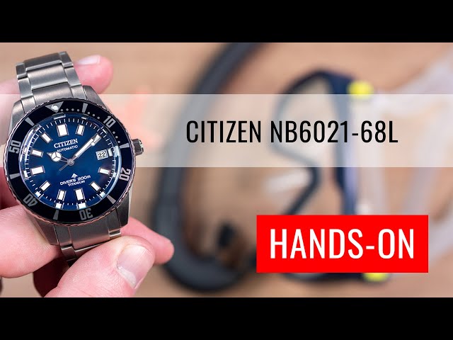HANDS-ON: Citizen Promaster Dive Automatic Fujitsubo NB6021-68L