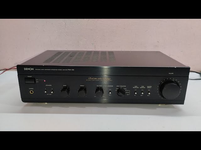 世界が認めたdenon PMA 390 初代 VERSION2 世界が認めたdenon