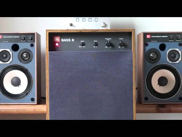 動作未確認】JBL BASS 8 サブウーファー JBL BASS8 アクティブサブ