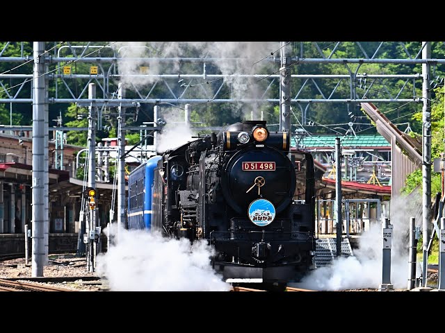 D51 498】新緑のSLぐんまみなかみ【赤プレート】20210523 - YouTube