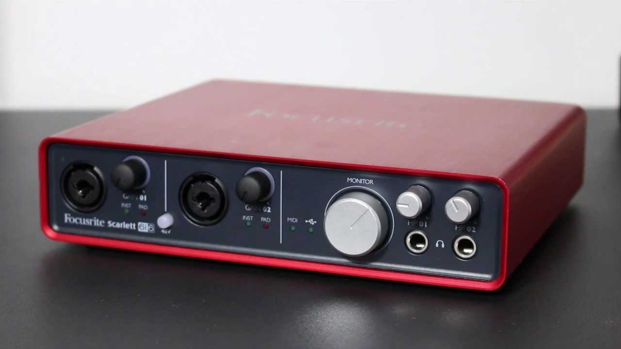 DJ機材 Focusrite Scarlett 6i6 1st Generation DJ機材 Focusrite