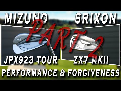 Mizuno JPX923 Tour vs Srixon ZX7 MKII Irons FORGIVENESS Winner