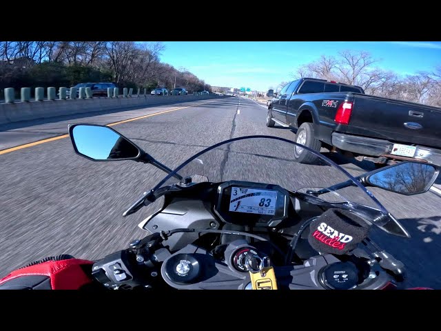 2024 ZX-6R 636 “SPORT MODE” Quick shifter and Highway ep. 24 - YouTube