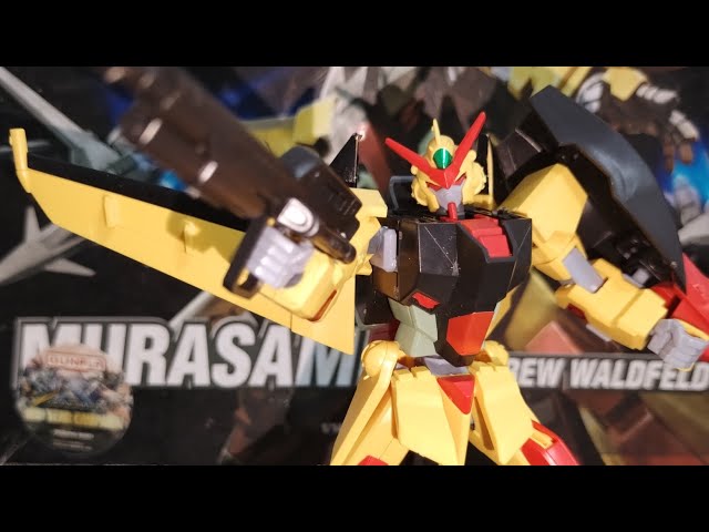 MURASAME ANDREW WALDFELD CUSTOM REVIEW HG 1/144 - YouTube