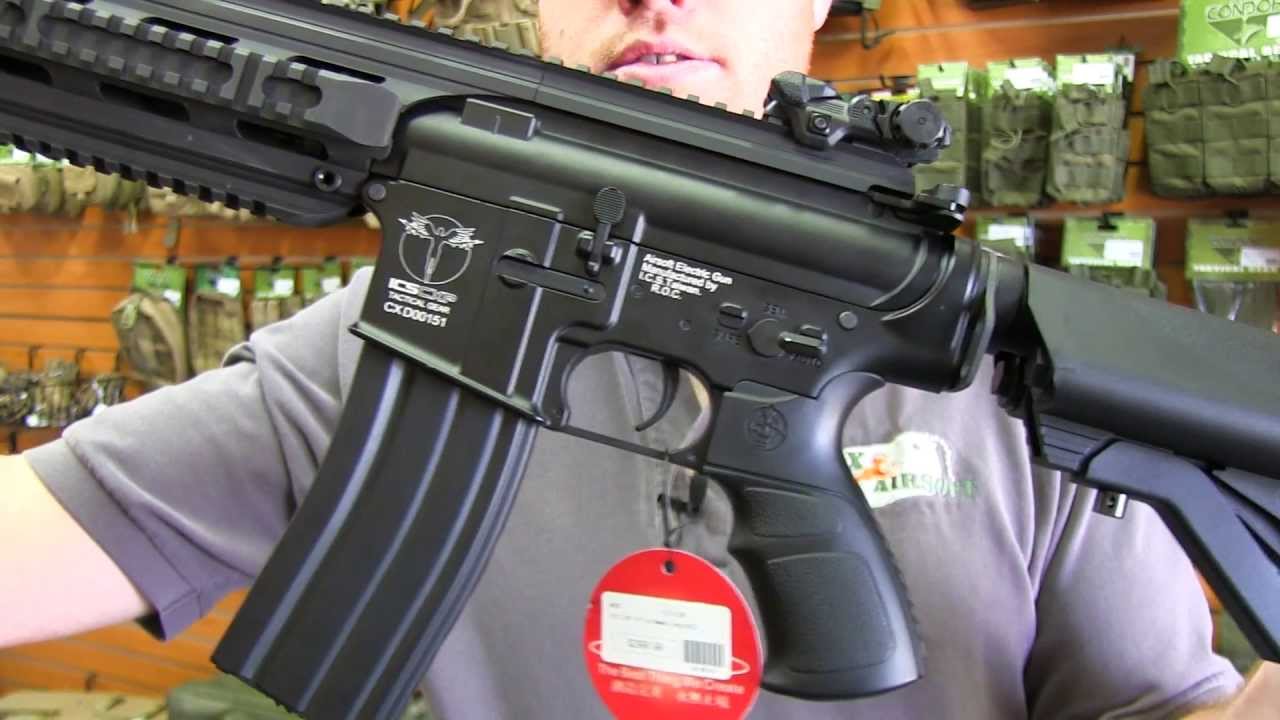 ICS CXP-16 Airsoft Gun | Fox Airsoft - YouTube