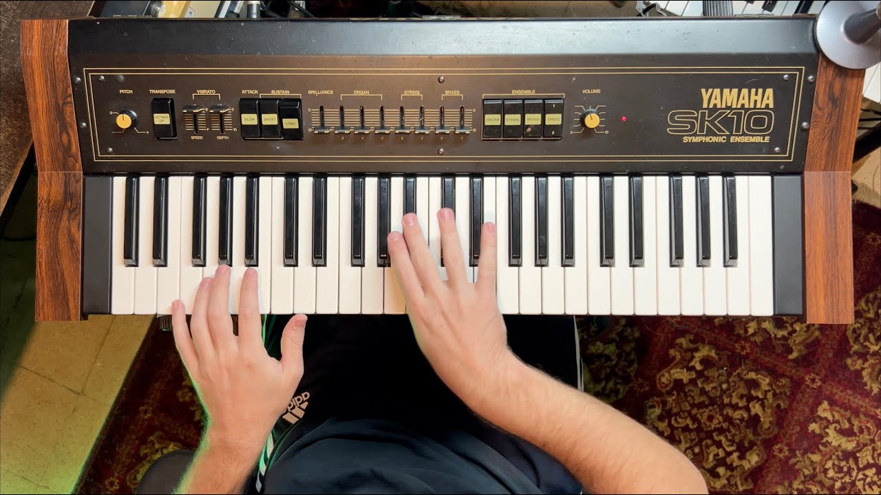 Yamaha SK-10 Organ/String Machine Showcase - YouTube