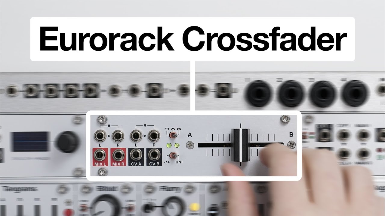 Intellijel Xfade 1U: DJ-style Crossfader for Eurorack - YouTube