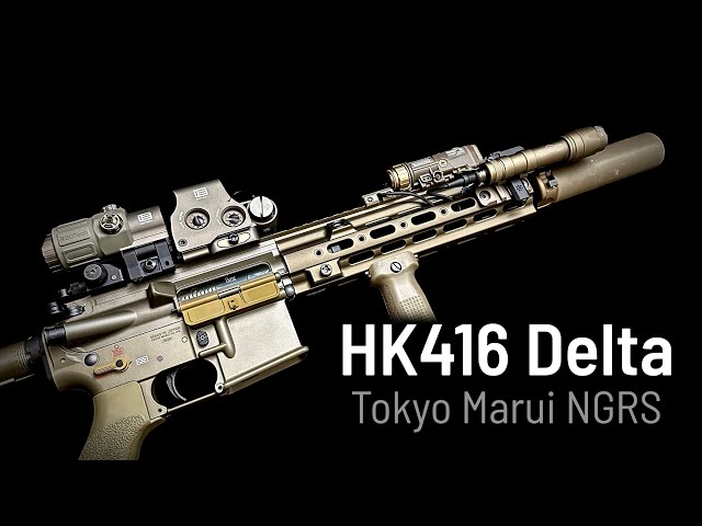 Gucci HK416 Delta Custom recoil FDE build 👌 - YouTube