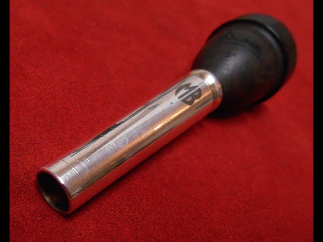 レアな木製のトランペットマウスピース！モーリスベンダーファ：河村