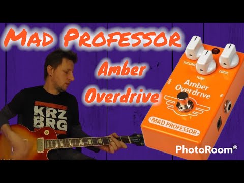 MAD PROFESSOR - AMBER OVERDRIVE - YouTube