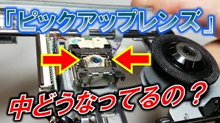 What's inside the pickup lens? Let's take apart an optical drive