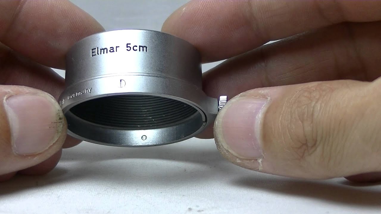 エルマー50mm用純正レンズフード FISON