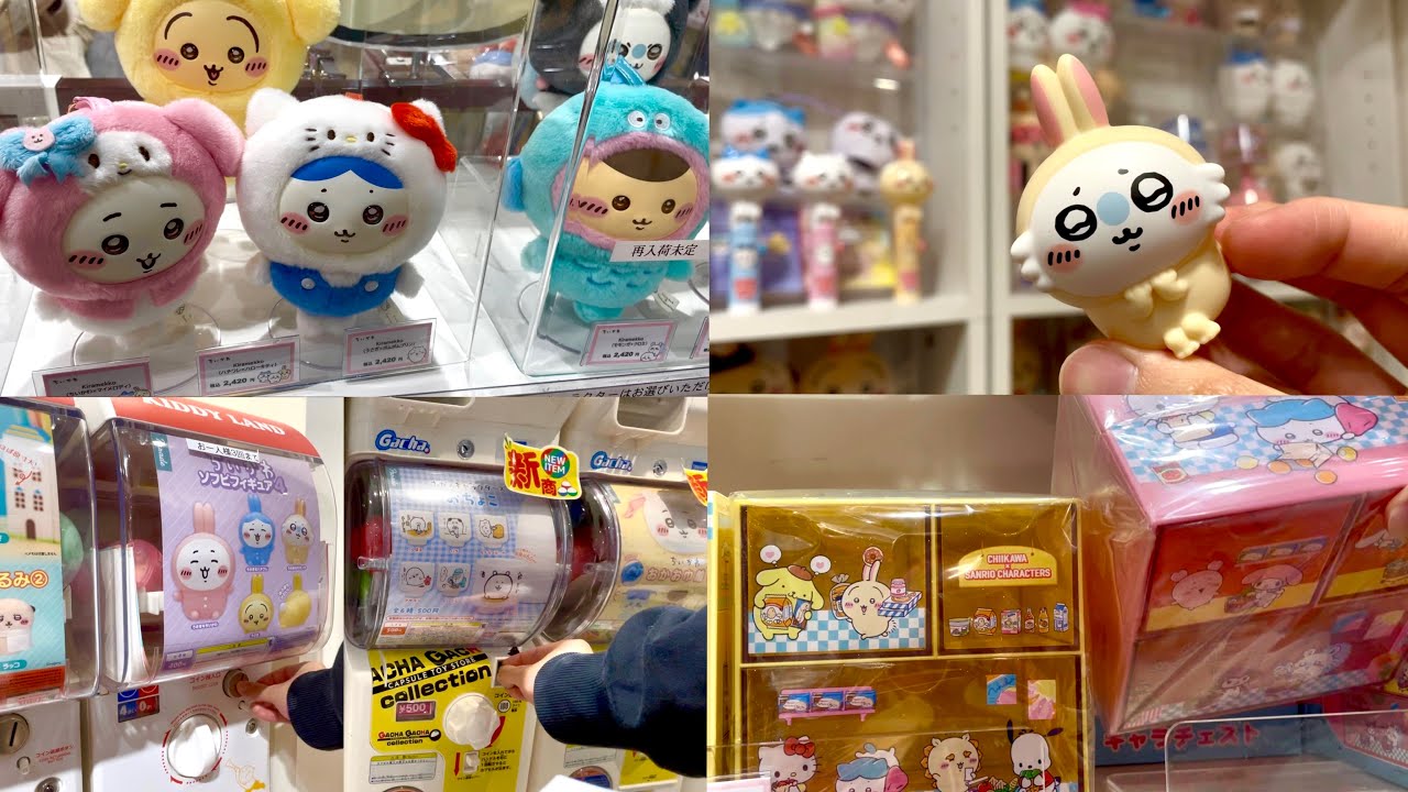 ChiiKatsu Relaxed Vlog] Went to Chiikawa Land / New Gacha High