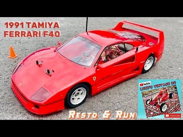 未開封】TAMIYA フェラーリF40 1/10スケール 完成ボディ TAMIYA