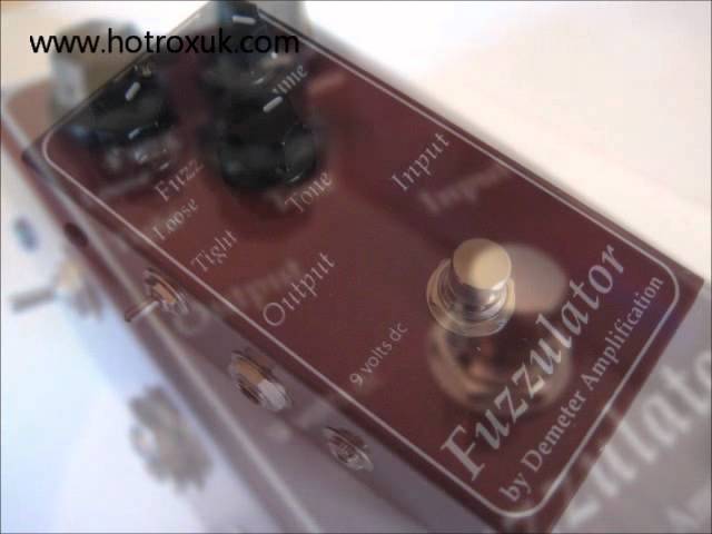 Demeter Fuzzulator Fuzz Pedal FUZ-1 - YouTube