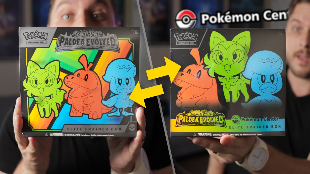 PALDEA EVOLVED ポケモンセンター ETB Pokémon TCG: Scarlet & Violet