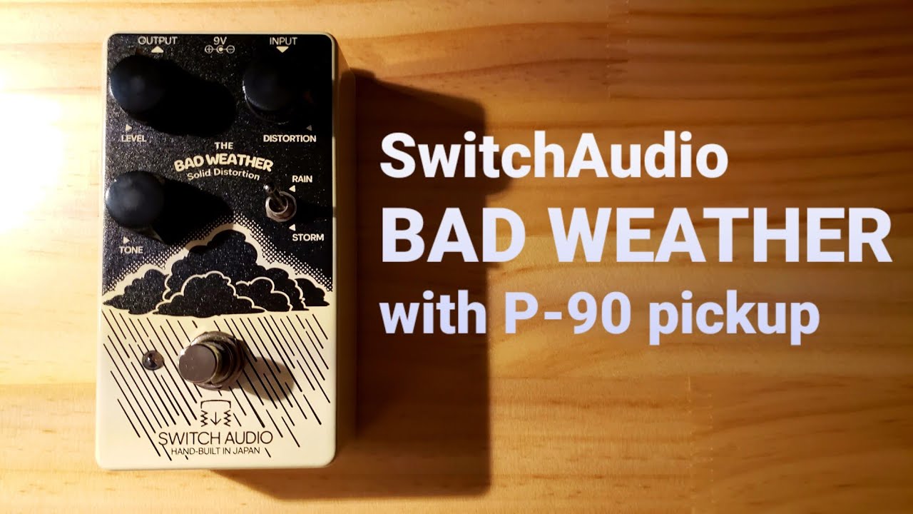 ギター SWITCH AUDIO BAD WEATHER Distortion Switch Audio The Bad