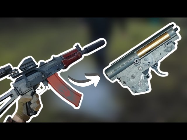 BOLT BRSS Airsoft AKS74U V3 Gearbox Removal Guide (Airsoft