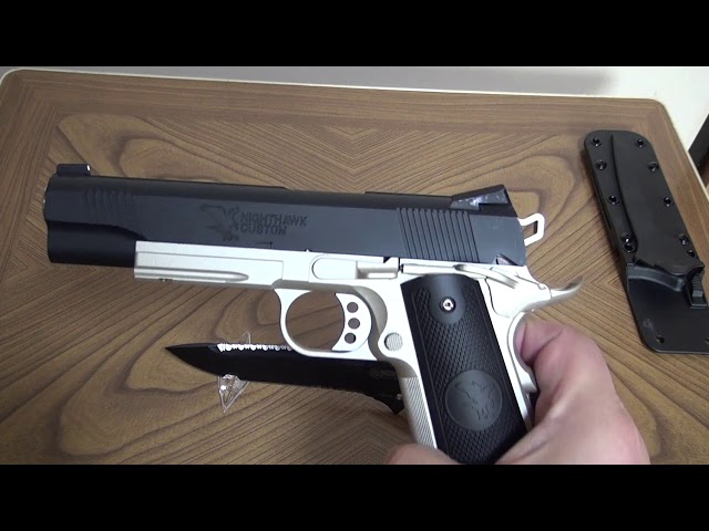 WA Nighthawk Custom Talon ガスガン シルバー ファブル WA Nighthawk