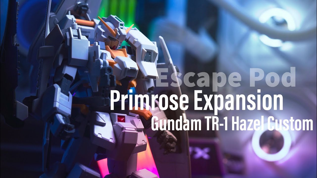 MG 1/100 Emergency Escape Pod PRIMROSE expansion set - Release