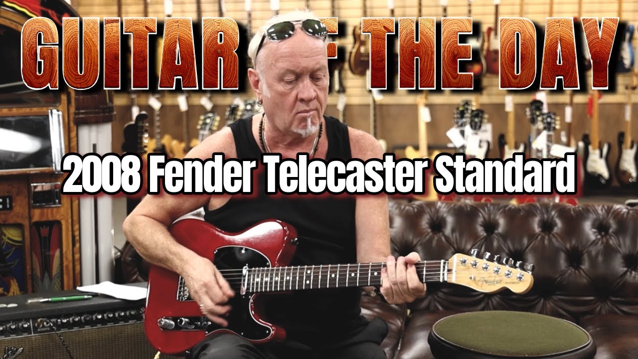 Fender Telecaster Standard 2008年製 ワインレッド 2008 Fender