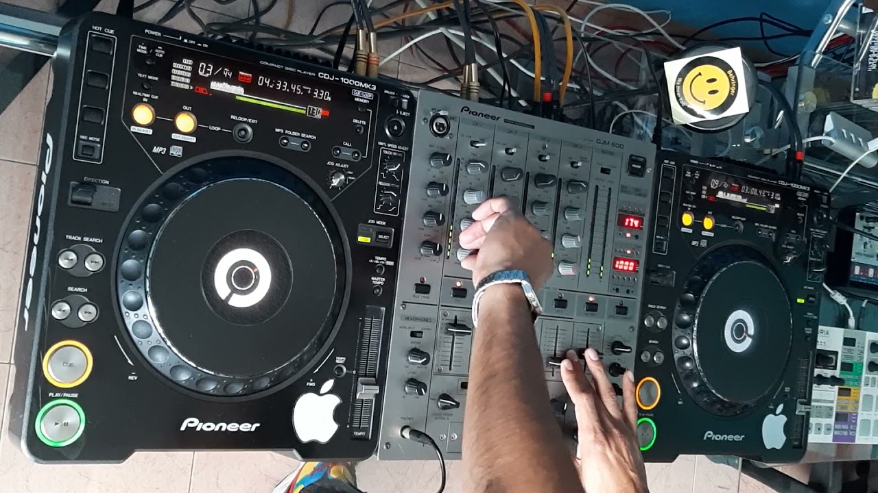 TECHNO SESSIONS MACHINES F 001 CDJ-1000MK3 + DJM-600 - YouTube