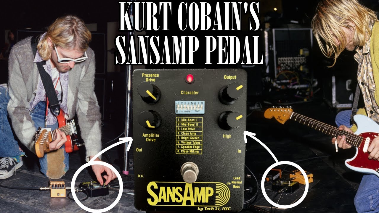 Kurt Cobain's Sansamp & In Utero's Dark Sound | Nirvana Pedal
