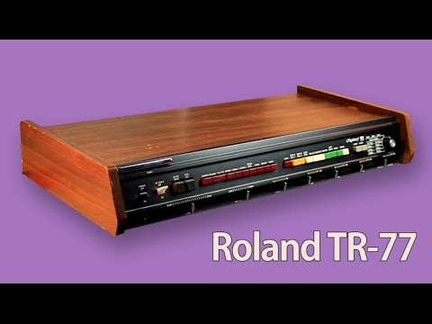 ROLAND TR-77 Analog Rhythm Box 1973 | HD DEMO | SAMPLE PACK - YouTube