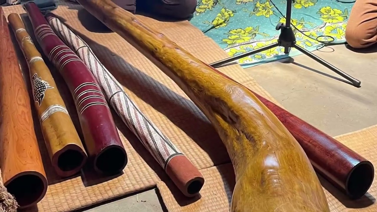 ➁希少 イダキ 楽器 ディジュリドゥ 管楽器 オーストラリア ➁希少