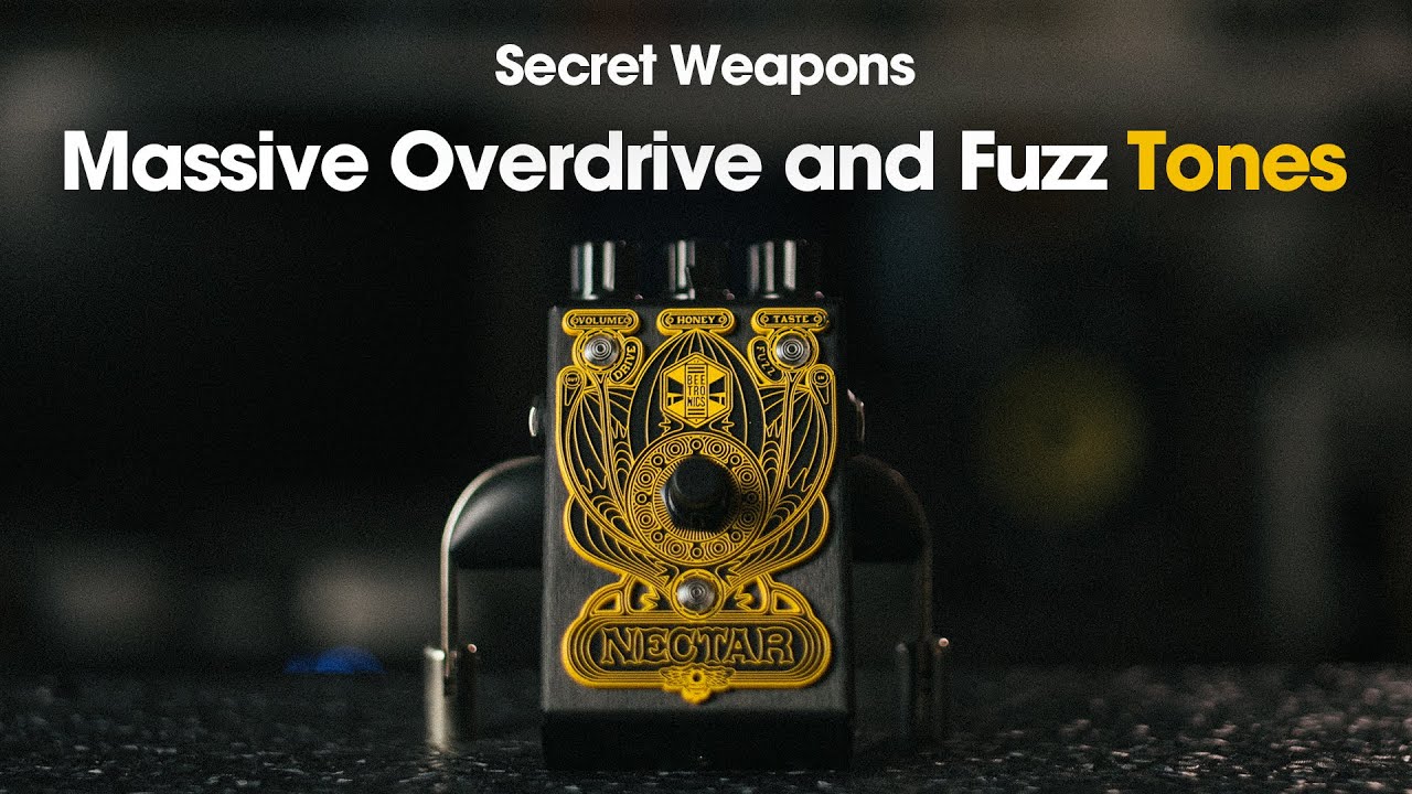 Beetronics／NECTAR】ピッキングに極めて繊細に反応するスウィートな