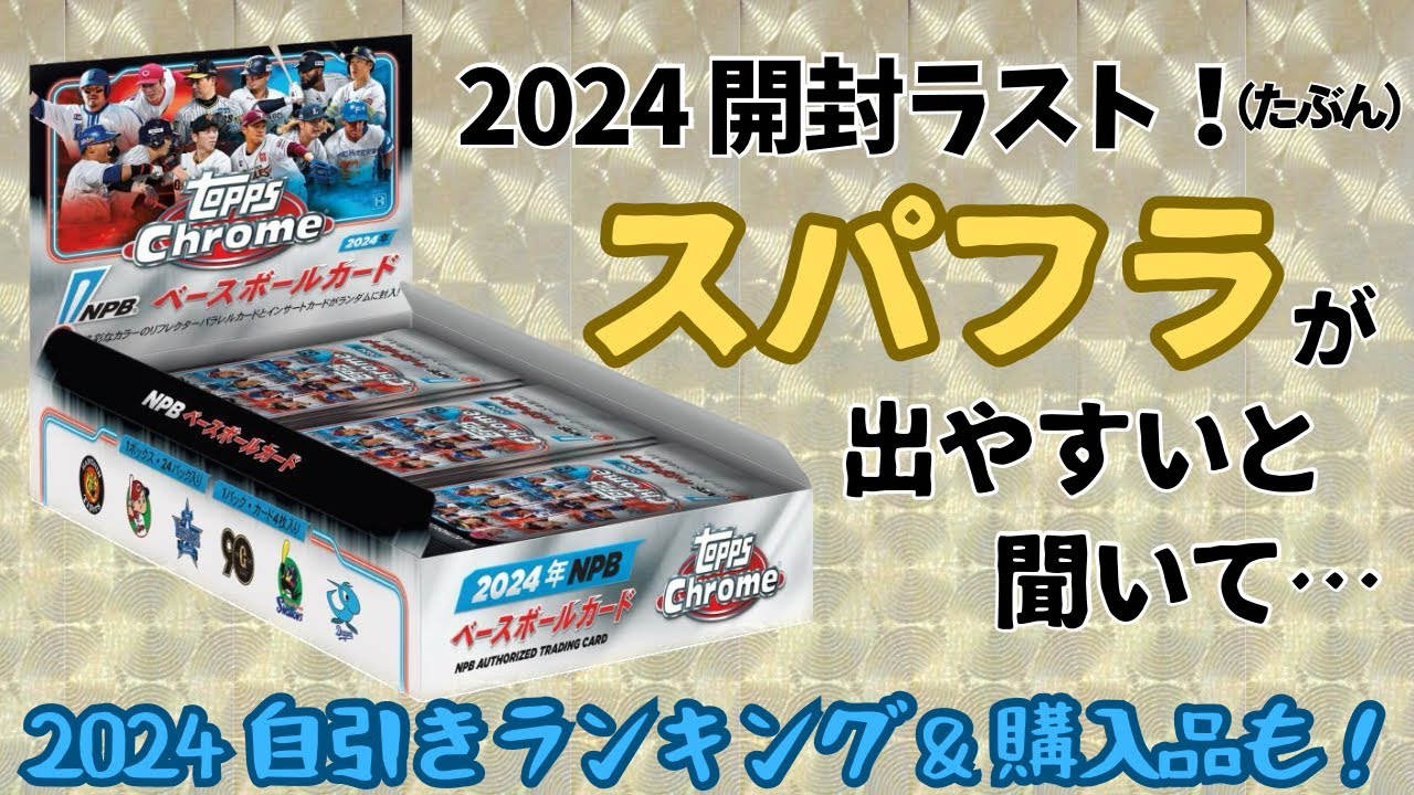 NPB Chrome トレーディングカード 24パックセット×10箱 NPB Chrome
