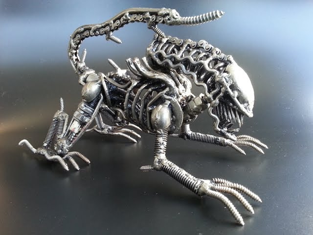 メタルアート エイリアン Alien メタルアート/ジャンクアート