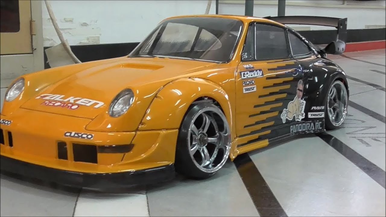 2WD ドリフト Rくん ニューボディ ポルシェ RWB 仕様 走行動画