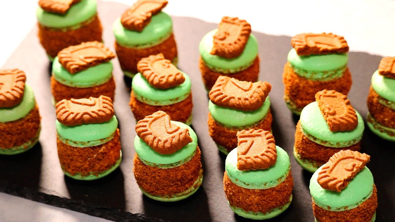 ロータスマカロンの作り方｜パンダワンタン - YouTube