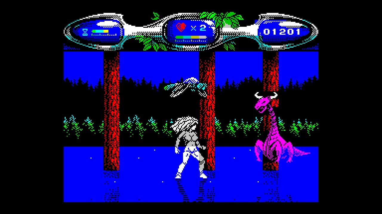 Valley of Rains 4K Walkthrough, 2019, ZX Spectrum, RZX Archive