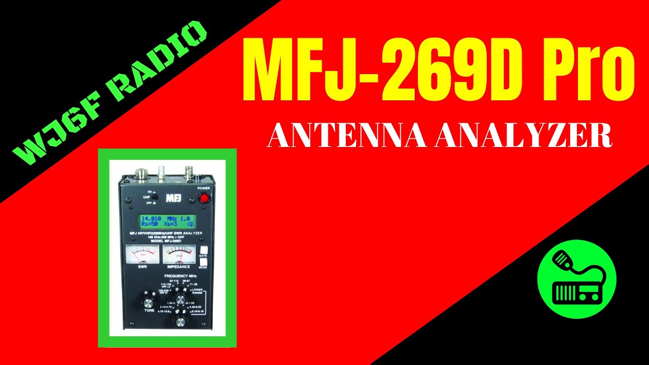MFJ-269 1.8 ～ 470MHz アンテナアナライザー/元箱（動作確認） MFJ