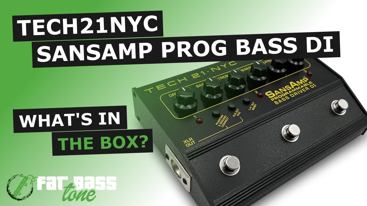 TECH 21 NYC SansAmp Bass Driver DI