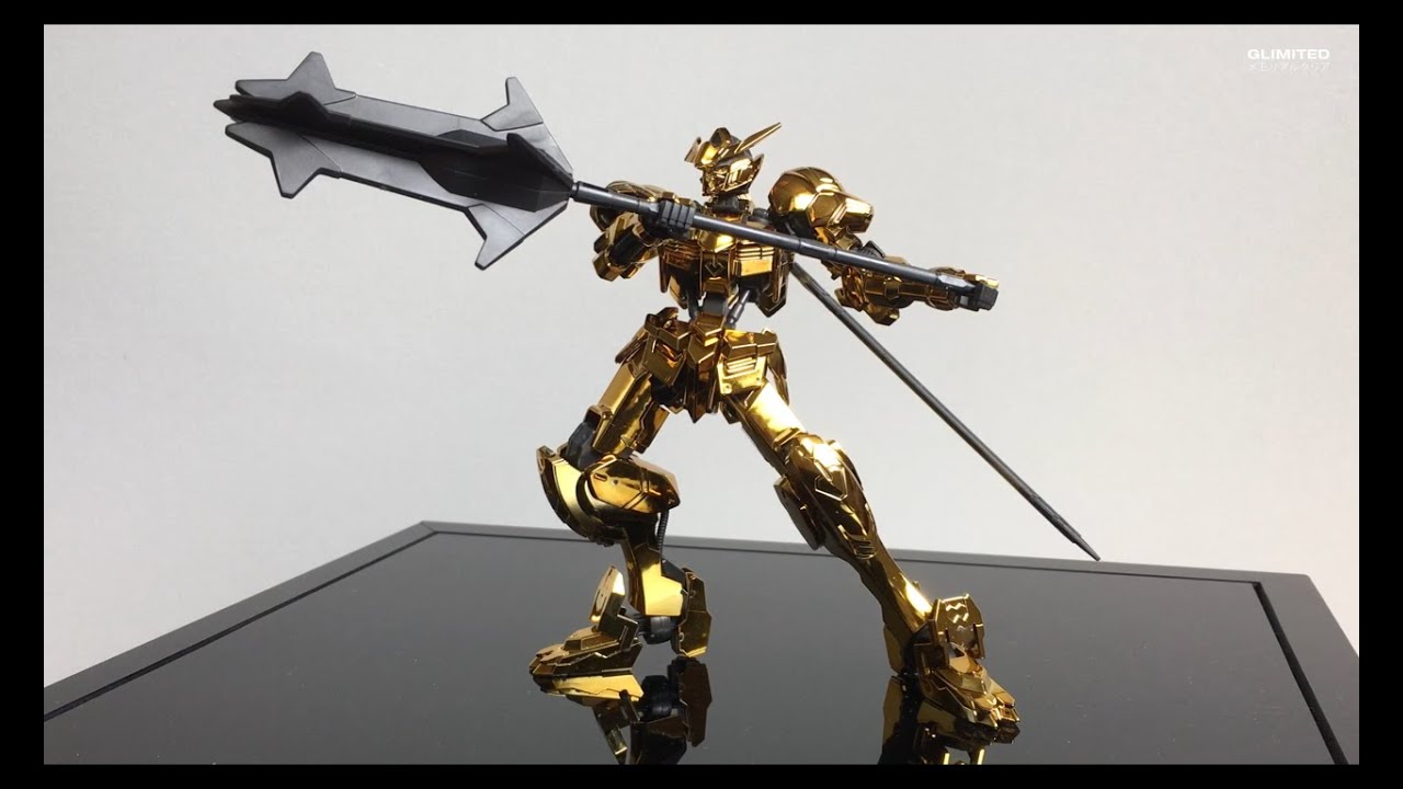 HG IBO 1/144 Gundam Barbatos Gold Plated Ver. ／ ガンダム