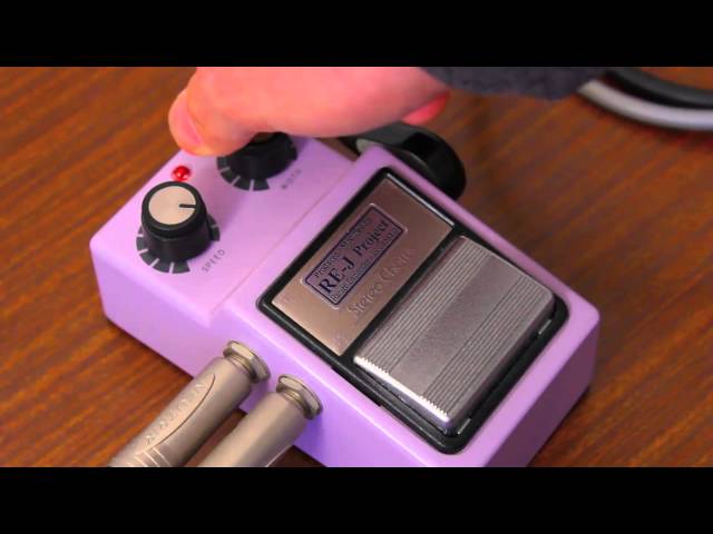 Ibanez CS-9 Chorus エフェクター 紫色 Ibanez CS9 Stereo Chorus RE-J