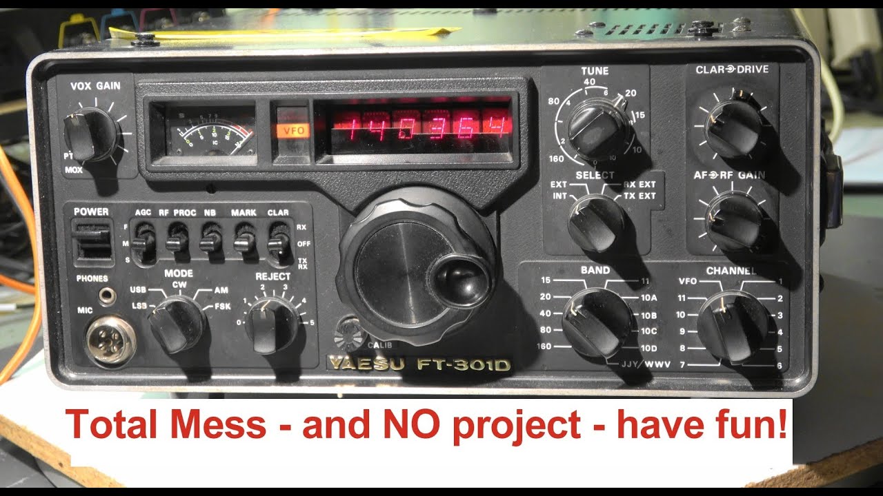 受信機 YAESU FT-301 受信機 YAESU FT-301 Yaesu FT-301 Japanese HF