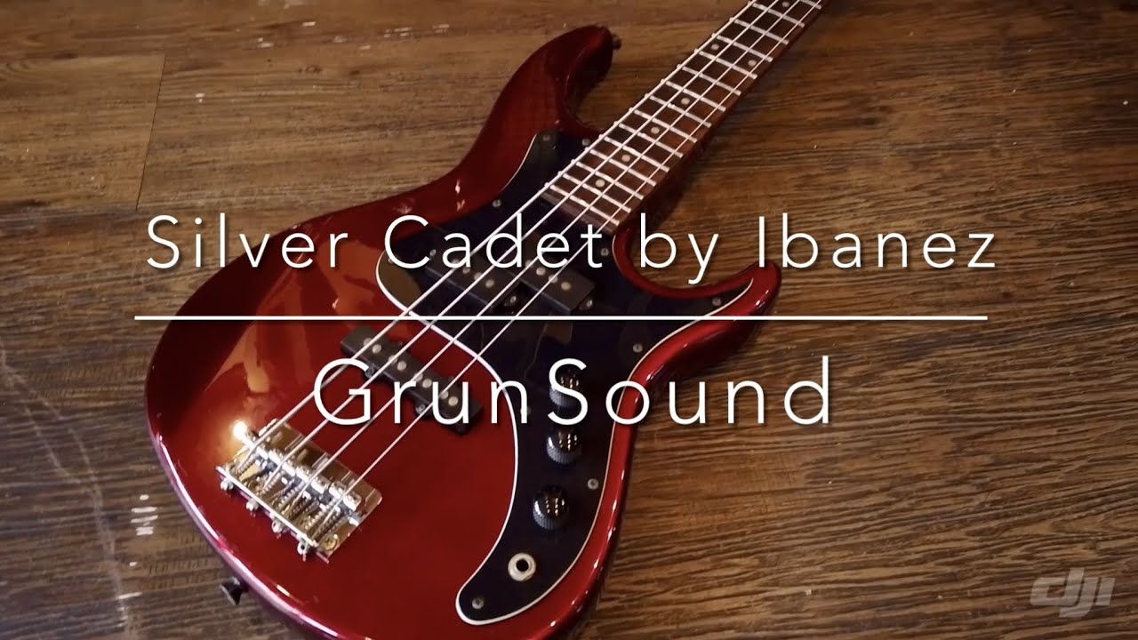 Silver Cadet by Ibanez -GrunSound- 商品紹介 No.116 - YouTube