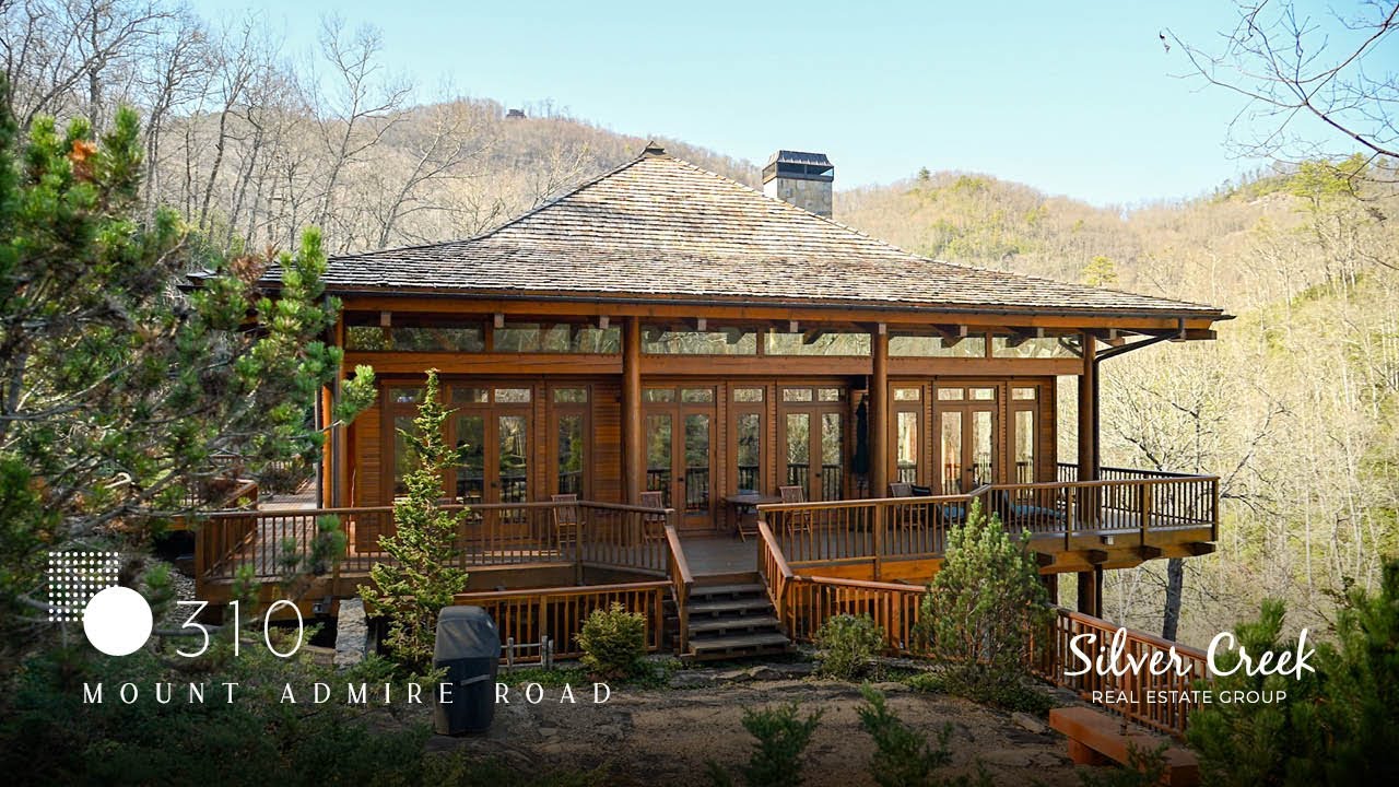 Tour the Japanese-inspired Hinoki House in lush Cullowhee Forest