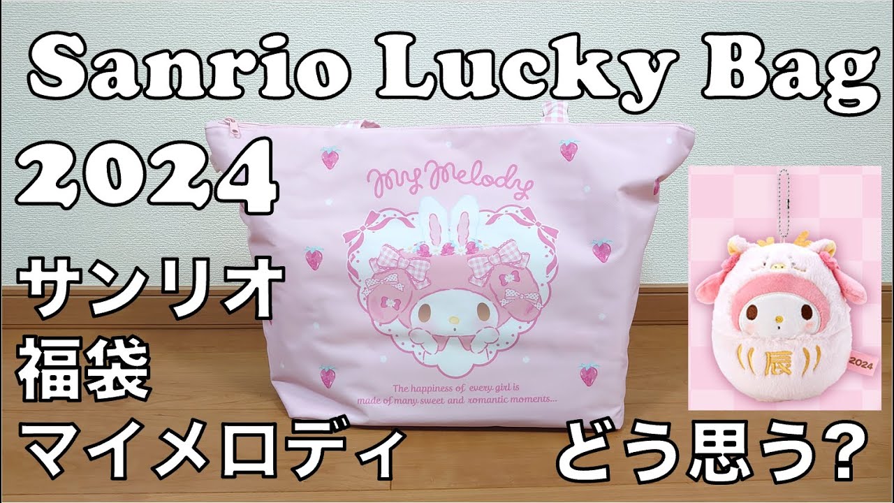 Sanrio Lucky Bag 2024 My Melody [ 福袋2024 ] サンリオ マイメロディ