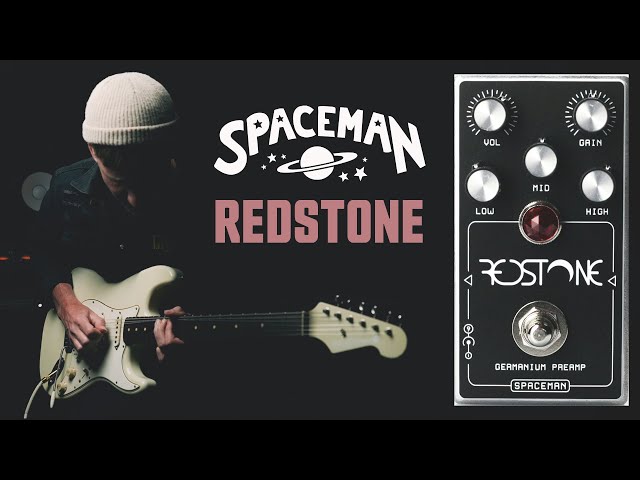 Demos in the Dark // Spaceman Redstone Preamp // Guitar Pedal Demo