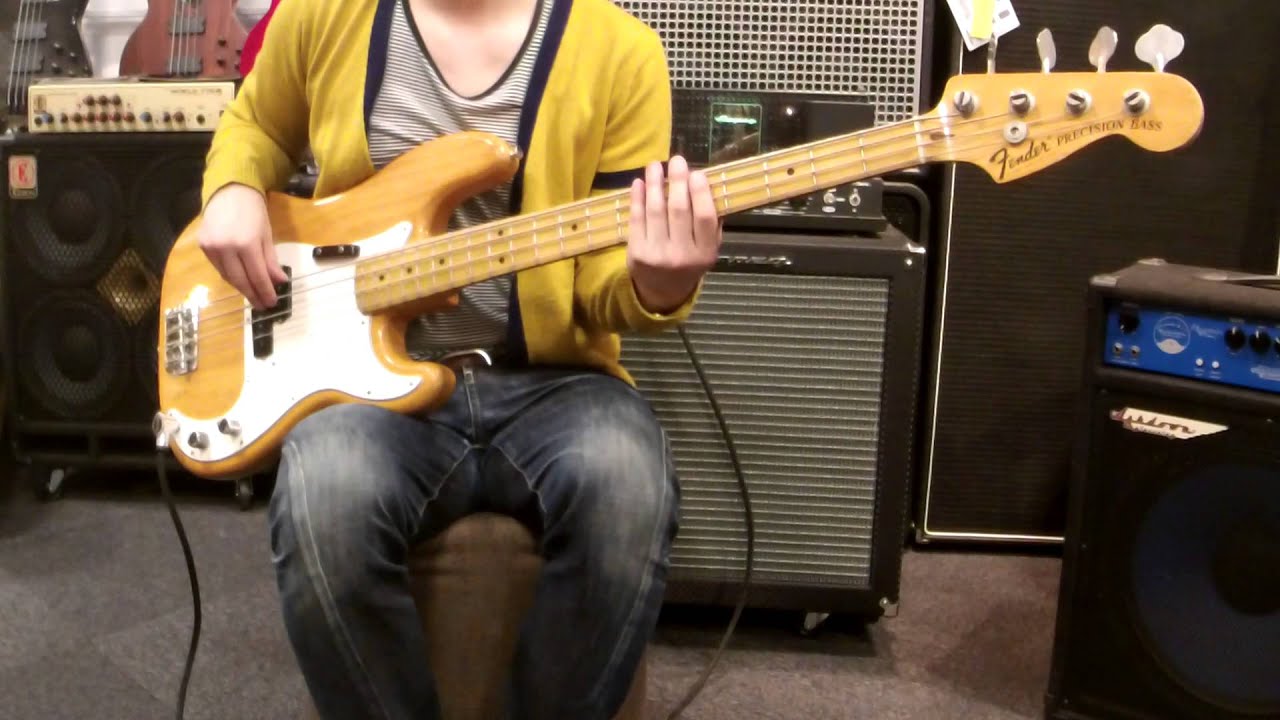 年代別Fender Precision Bass 徹底比較大研究！④ 1974 Precision Bass