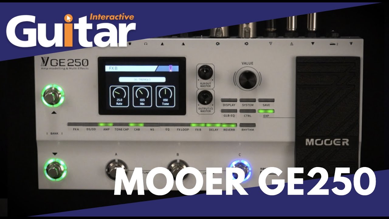 Mooer GE250 | Review | Nick Jennison - YouTube
